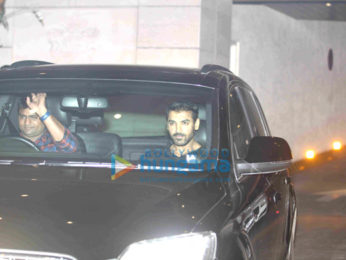Ranbir Kapoor, Abhishek Bachchan, Varun Dhawan & John Abraham meet the ISL team owners at Ambani’s residence