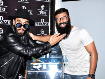 Ranveer Singh inaugurates D Shave salon by his personal hair stylist