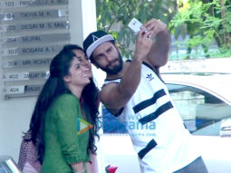 Ranveer Singh snapped post darshan at Sanjay Leela Bhansali’s Ganesha