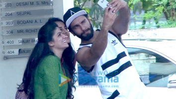 Ranveer Singh snapped post darshan at Sanjay Leela Bhansali’s Ganesha