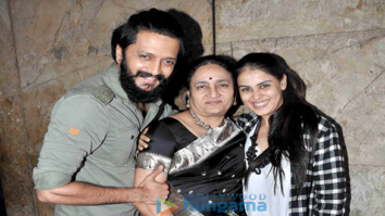 Riteish Deshmukh & Genelia Dsouza snapped at ‘Banjo’ screening