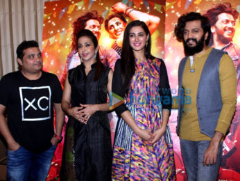 Riteish Deshmukh & Nargis Fakhri at 'Banjo' promotions