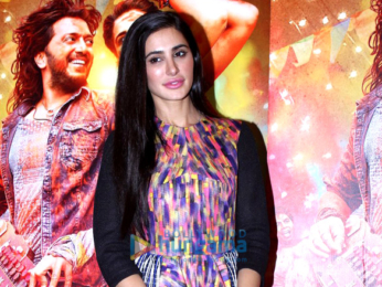 Riteish Deshmukh & Nargis Fakhri at 'Banjo' promotions
