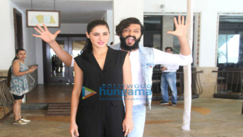 Ritesh Deshmukh & Nargis Fakhri snapped at ‘Banjo’ promotions