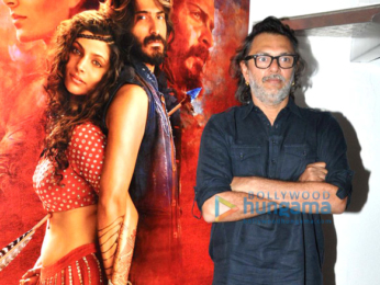 Saiyami Kher & Rakeysh Omprakash Mehra snapped promoting 'Mirzya'