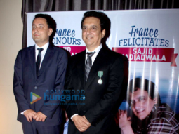 Sajid Nadiadwala conferred with the French Honour in Mumbai