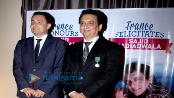 Sajid Nadiadwala conferred with the French Honour in Mumbai