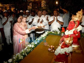 Sohail Khan, Arpita Khan and others at Salman Khan's Ganesha visarjan
