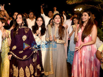 Sohail Khan, Arpita Khan and others at Salman Khan's Ganesha visarjan