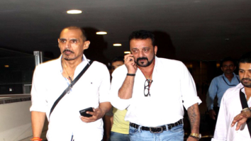 Sanjay Dutt, Shruti Haasan & Ileana DCruz snapped at the airport