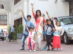 Shilpa Shetty’s Ganesh visarjan