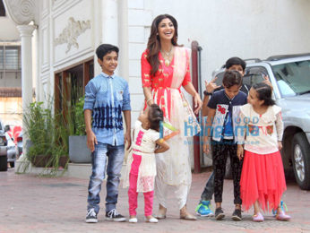 Shilpa Shetty's Ganesh visarjan