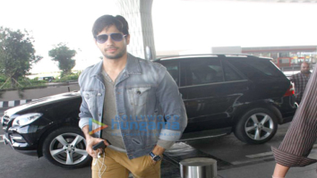Sidharth Malhotra & Katrina Kaif depart for Chandigarh to promote ‘Baar Baar Dekho’
