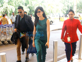 Sidharth Malhotra & Katrina Kaif depart for Chandigarh to promote 'Baar Baar Dekho'