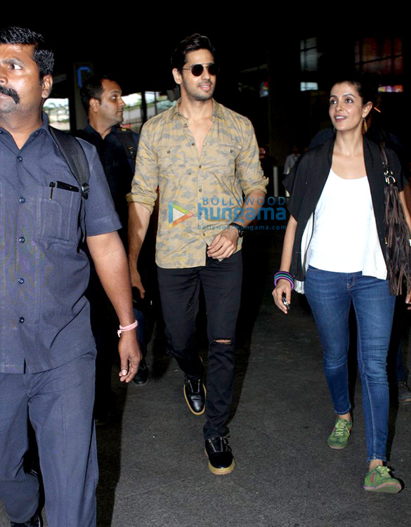 sidharth katrina return from delhi promotions of bbd 6