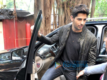 Sidharth Malhotra snapped post an ad shoot