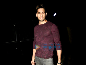 Sidharth Malhotra, Katrina Kaif & Ranveer Singh grace special screening of 'Baar Baar Dekho'