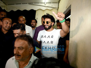 Sidharth Malhotra, Katrina Kaif & Ranveer Singh grace special screening of 'Baar Baar Dekho'