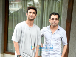 Sushant Singh Rajput & Neeraj Pandey at ‘M.S. Dhoni – The Untold Story’ promotions