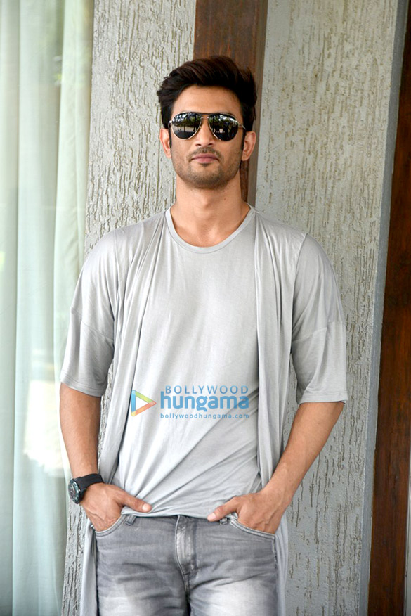 sushant neeraj at m s dhoni promotions 5