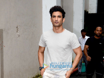 Sushant Singh Rajput snapped at the promotions of 'M.S. Dhoni - The Untold Story'