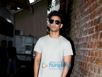 Sushant Singh Rajput snapped at the promotions of 'M.S. Dhoni - The Untold Story'