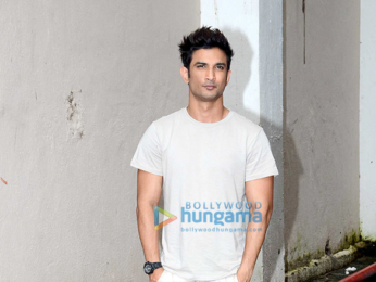 Sushant Singh Rajput snapped at the promotions of 'M.S. Dhoni - The Untold Story'