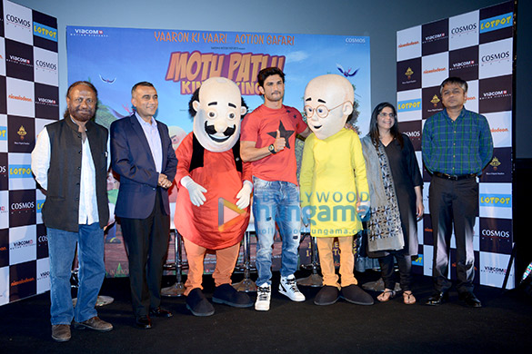 sushant launches motu patlu king of kings 1