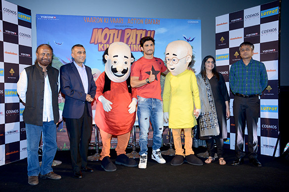 Sushant Singh Rajput launches the trailer of ‘Motu Patlu King Of Kings’ Sushant Singh Rajput launches the trailer of ‘Motu Patlu King Of Kings’