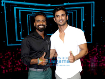 Sushant Singh Rajput promotes 'M.S. Dhoni - The Untold Story' on the sets of 'Dance+'