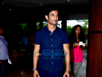 Sushant Singh Rajput snapped at 'M.S. Dhoni - The Untold Story'