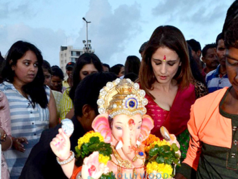 Sussanne Roshan's Ganesha visarjan