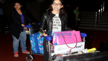 Tamannaah Bhatia, Elli Avram, Prachi Desai & Kiara Advani snapped at the airport