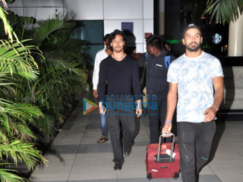 Tiger Shroff returns from Varanasi