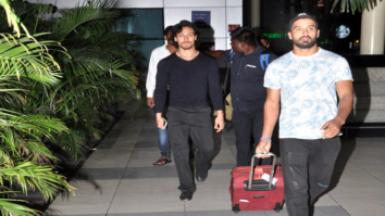 Tiger Shroff returns from Varanasi
