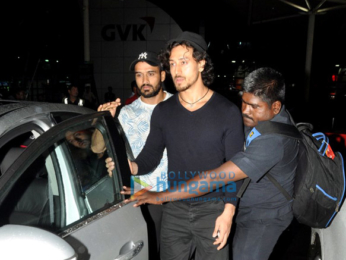 Tiger Shroff returns from Varanasi