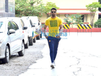 Upen Patel snapped post his gym session in Bandra