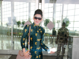 Urvashi Rautela snapped at Mumbai airport