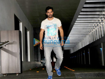 Varun Dhawan & his girlfriend Natasha snapped post dinner at Hakkasan