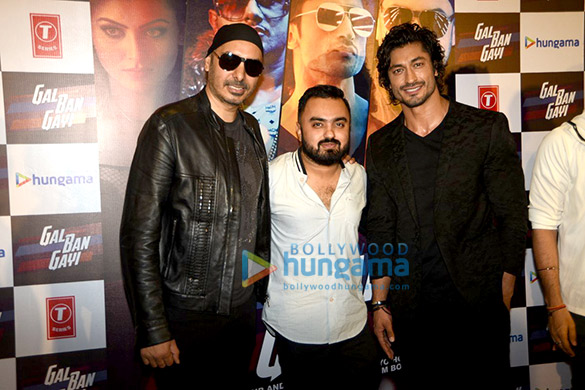 vidyut jammwal urvashi rautela sukhbir singh at the launch of single gal ban gayi 4