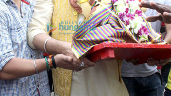 Vivek Oberoi’s Ganpati visarjan ceremony