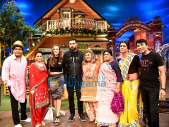 Yuvraj Singh & Hazel Keech at The Kapil Sharma Show
