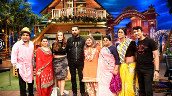 Yuvraj Singh & Hazel Keech at The Kapil Sharma Show