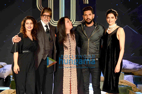 Amitabh Bachchan, Kajol, Deepika Padukone & many more at Yuvraj Singh’s YOUWECAN launch Amitabh Bachchan, Kajol, Deepika Padukone & many more at Yuvraj Singh’s YOUWECAN launch