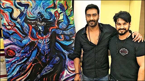 Ajay Devgn Miley Cyrus Sanjay Dutt Celebs who got Shivathemed tattoos   The Times of India