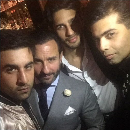 check out karan johar and his bollywood friends ring in his birthday in london 6