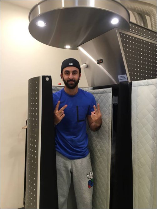 check out ranbir kapoor experiences cryotherapy 2
