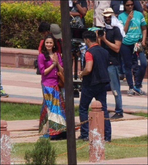check out varun dhawan and alia bhatt shoot for badrinath ki dulhania in jaipur 3