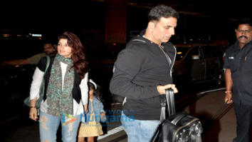 Akshay Kumar and family depart for holidays in Dubai