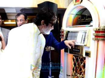 Amitabh Bachchan celebrates his 74th birthday with the media